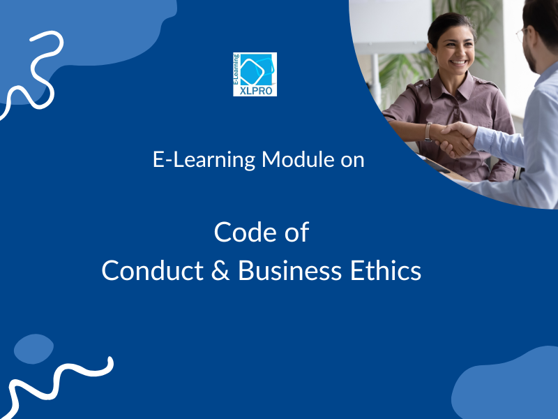 Image of the home screen of Code of Conduct and Ethics