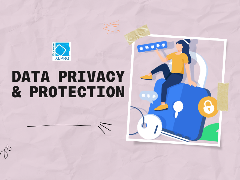 Image depicting home screen of e-learning module on Data Privacy and Protection
