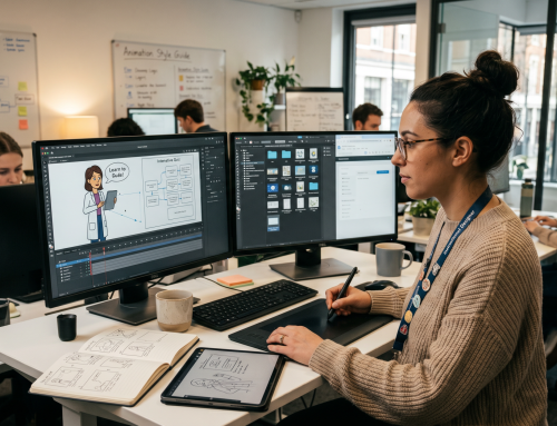 From Script to Screen: The Process of Developing Effective Animated E-Learning Videos