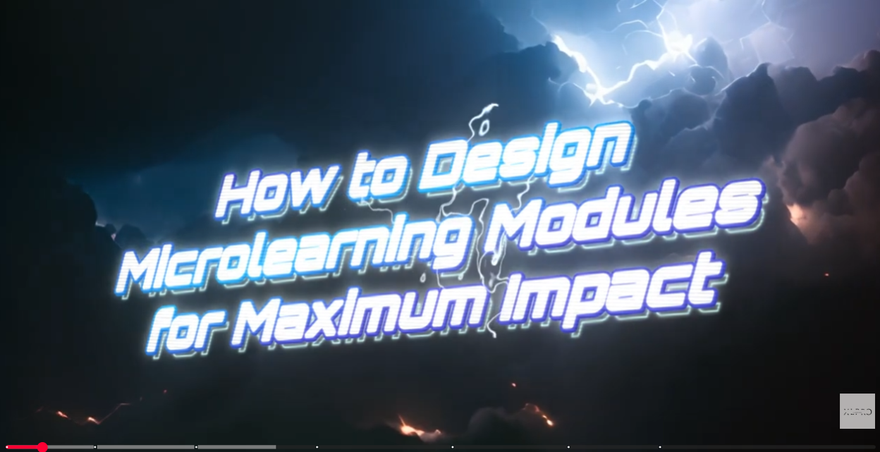 How to design microlearning - thumbnail
