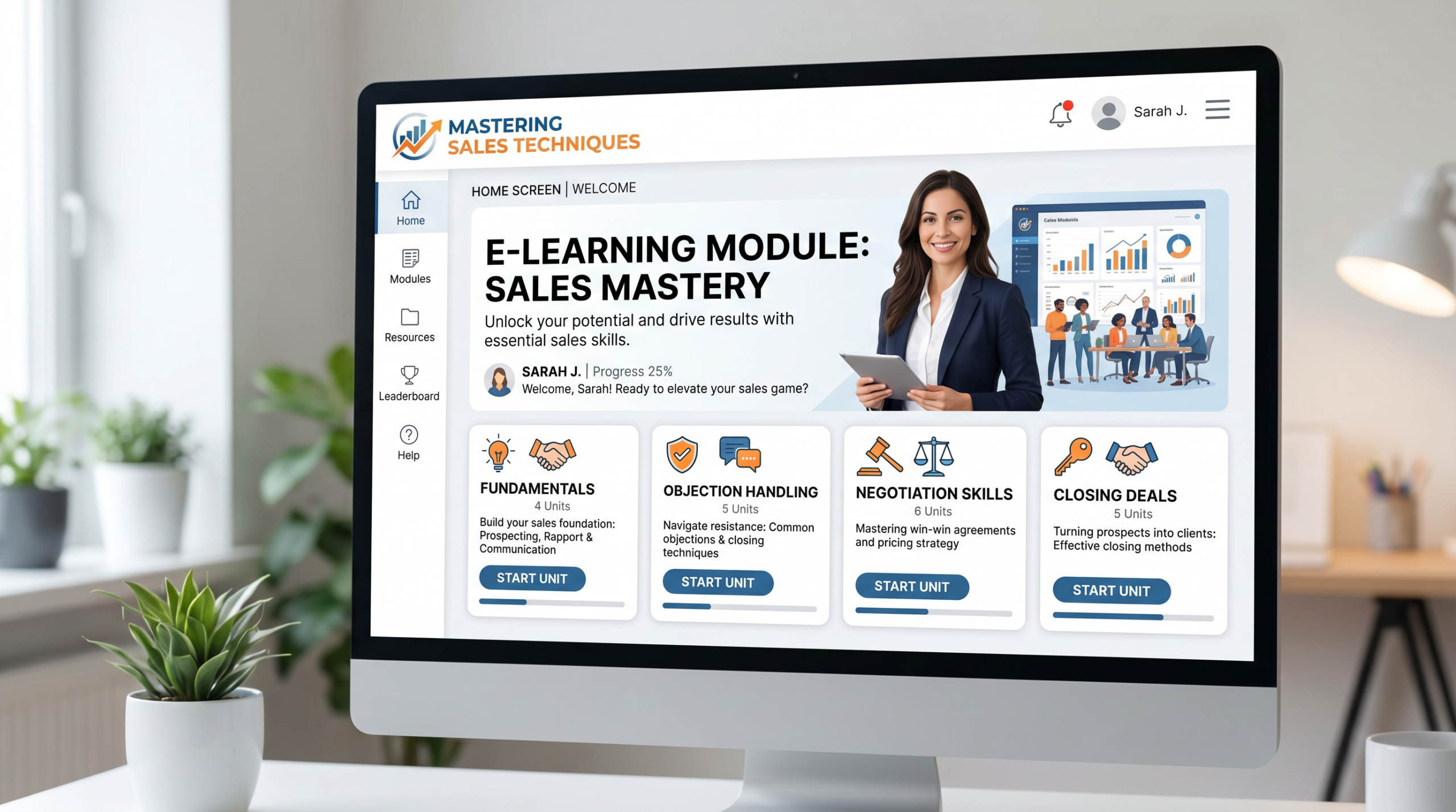 Gamified Sales training dashboard Gamified Sales training dashboard